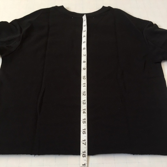 Rebellious One Cropped Graphic Sweatshirt Size XS - Picture 8 of 13